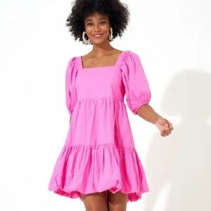 Oliphant Barbie Pink Bubble Skirt Dress M